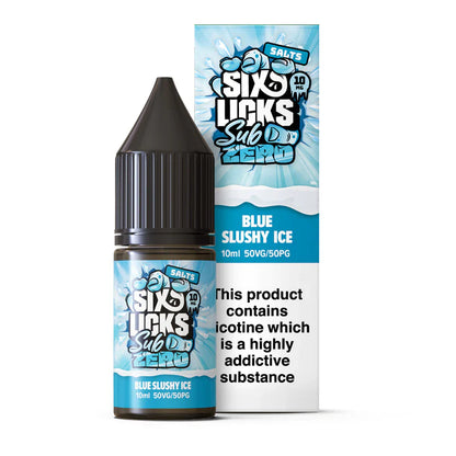 Six Licks Sub Zero Nic Salts 4 For 3 Offer | bearsvapes.co.uk