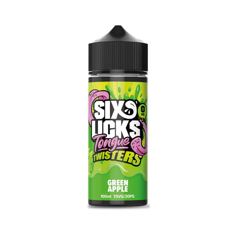 Licks Tongue Twisters Shortfill 100ml 5 for 4 OFFER | bearsvapes.co.uk