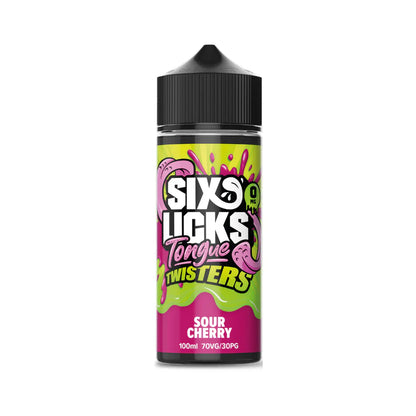 Licks Tongue Twisters Shortfill 100ml 5 for 4 OFFER | bearsvapes.co.uk