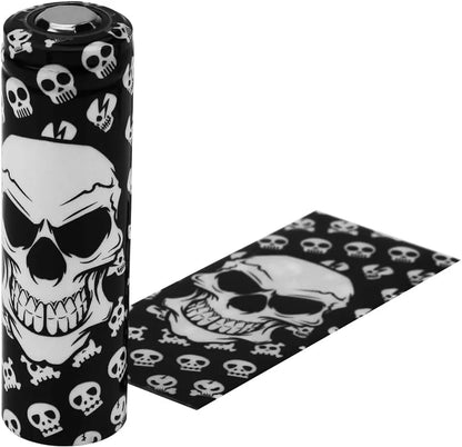 Skulls 21700 Vape Battery Wraps 4 Pack | bearsvapes.co.uk