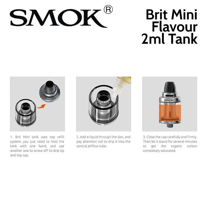 Smok Brit Mini MTL Vape Tank | bearsvapes.co.uk