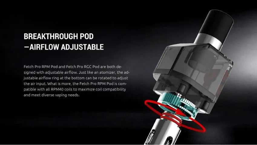 Smok Fetch Pro Replacement Pods | RPM or RGC 3pk | bearsvapes.co.uk