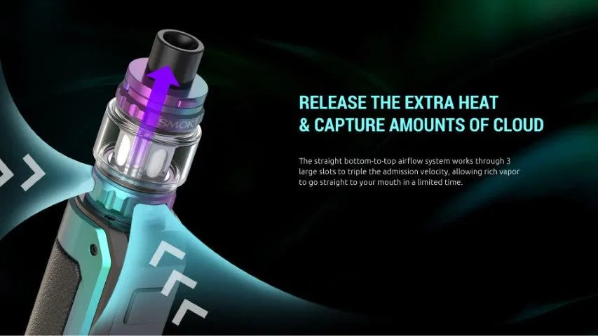 Smok Fortis 100W Vape Kit Free Molicel 21700 Battery| bearsvapes.co.uk