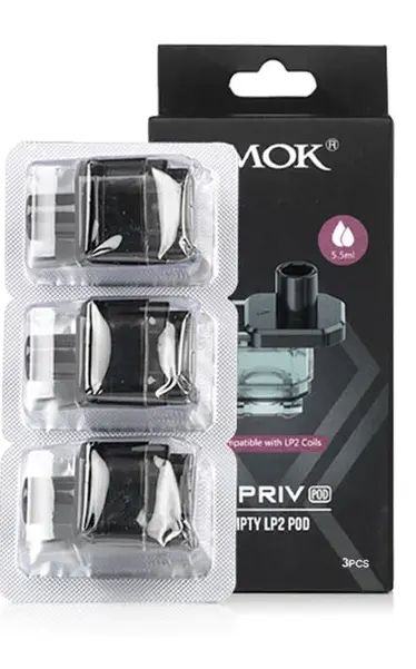 Smok G-Priv Replacement Pods | LP2 & RPM2 3 Pack | bearsvapes.co.uk