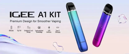 Smok IGEE A1 Pod Vape Kit | 650mAh MTL Starter Kit | bearsvapes.co.uk