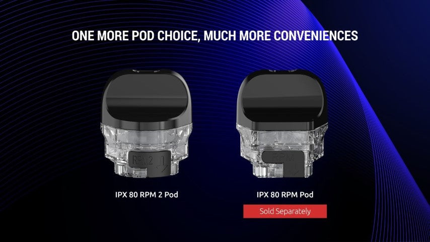 Smok IPX80 Pod Vape Kit | RPM2 Coils | ONLY £21.95 | bearsvapes.co.uk