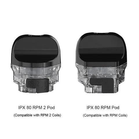 Smok IPX80 Replacement Pod 3 Pack| RPM or RPM2 Coil | bearsvapes.co.uk