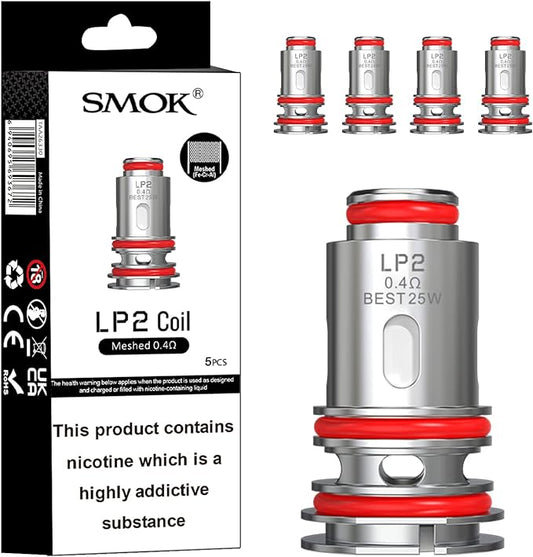 Smok LP2 Replacement Vape Coils 5pk | bearsvapes.co.uk