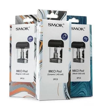 Smok Mico Replacement Pods 3 Pack | NOW ONLY £4.95 | bearsvapes.co.uk