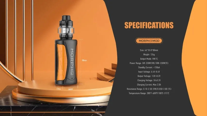 Smok Morph 3 Vape Kit  | bearsvapes.co.uk