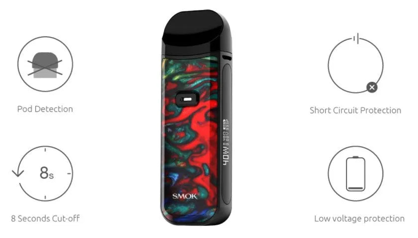 Smok Nord 2 Pod Vape Kit | 1500mAh DTL & MTL Start | bearsvapes.co.uk