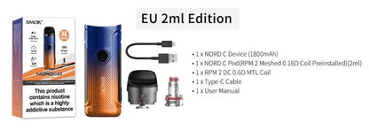 Smok Nord C Pod Vape Kit  | bearsvapes.co.uk