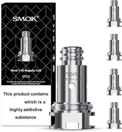 Smok Nord Replacement Coils 5pk | bearsvapes.co.uk