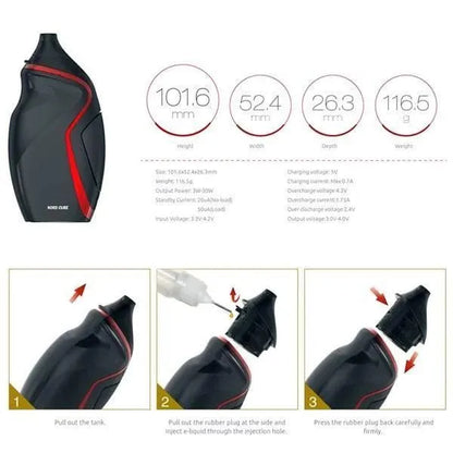 Smok Nord Cube Pod Vape Kit | 1800mAh | bearsvapes.co.uk