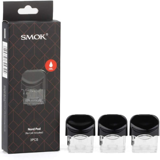 Smok Nord Pods - 3 Pack Replacement MTL Pods | bearsvapes.co.uk