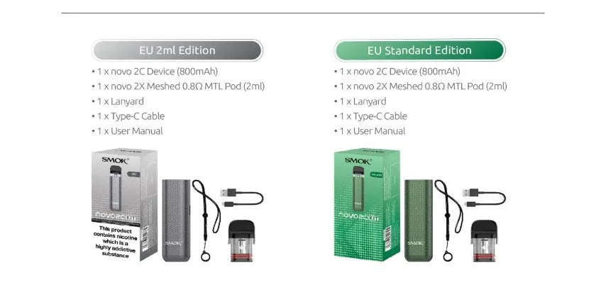 Smok Novo 2C Pod Vape Kit | bearsvapes.co.uk