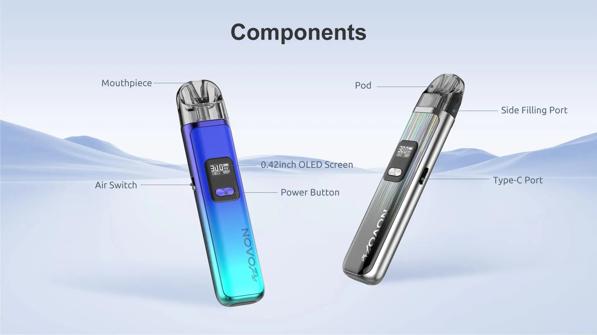 Smok Novo Pro Pod Vape Kit - MTL Starter Kit £17.45 | bearsvapes.co.uk