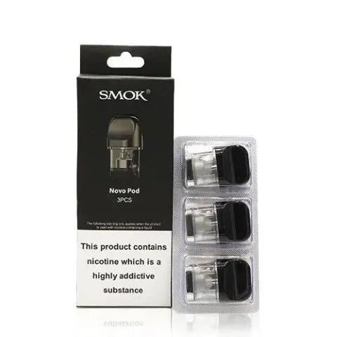 Smok Novo Replacement Pods 3 Pack FROM ONLY £4.95 | bearsvapes.co.uk