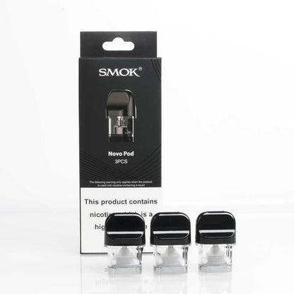 Smok Novo Replacement Pods 3 Pack FROM ONLY £4.95 | bearsvapes.co.uk