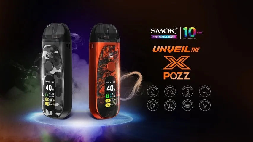 Smok Pozz X Pod Vape Kit | 40% OFF -NOW ONLY £14.95 | bearsvapes.co.uk