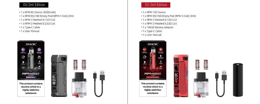 Smok RPM 100 Pod Vape Kit | Inc FREE 21700 Battery | bearsvapes.co.uk