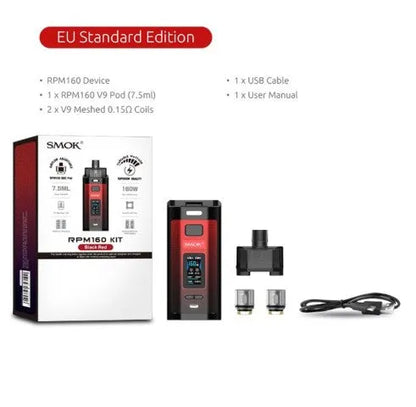 Smok RPM160 Pod Vape Kit | 2 FREE 18650 Batteries | bearsvapes.co.uk