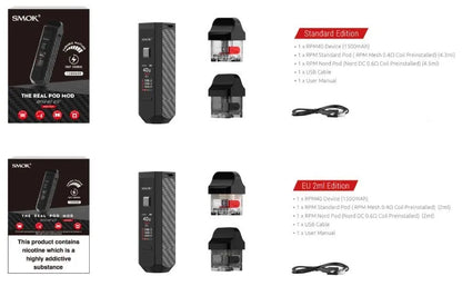 Smok RPM 40 Pod Vape Kit | NOW ONLY £19.95 | bearsvapes.co.uk