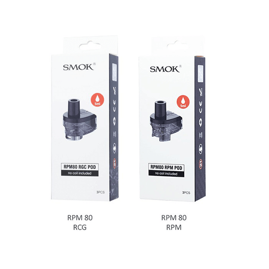 Smok RPM80 Pods - RPM or RGC Coil Compatible | bearsvapes.co.uk