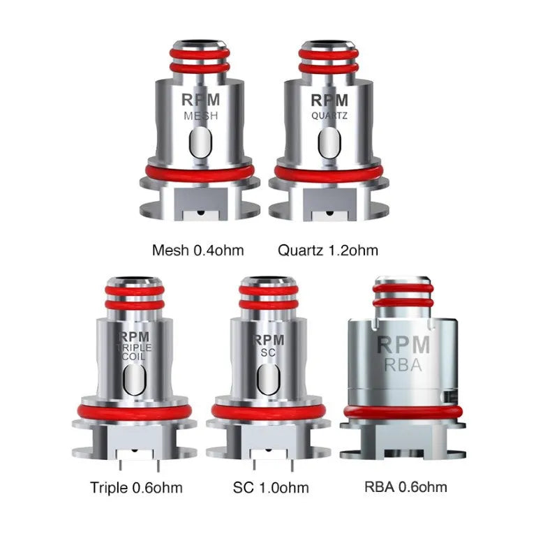 Smok RPM Coils 5 pack | bearsvapes.co.uk