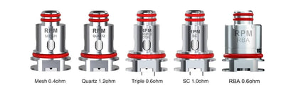 Smok RPM Coils 5 pack | bearsvapes.co.uk