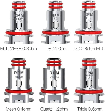 Smok RPM Coils 5 pack | bearsvapes.co.uk