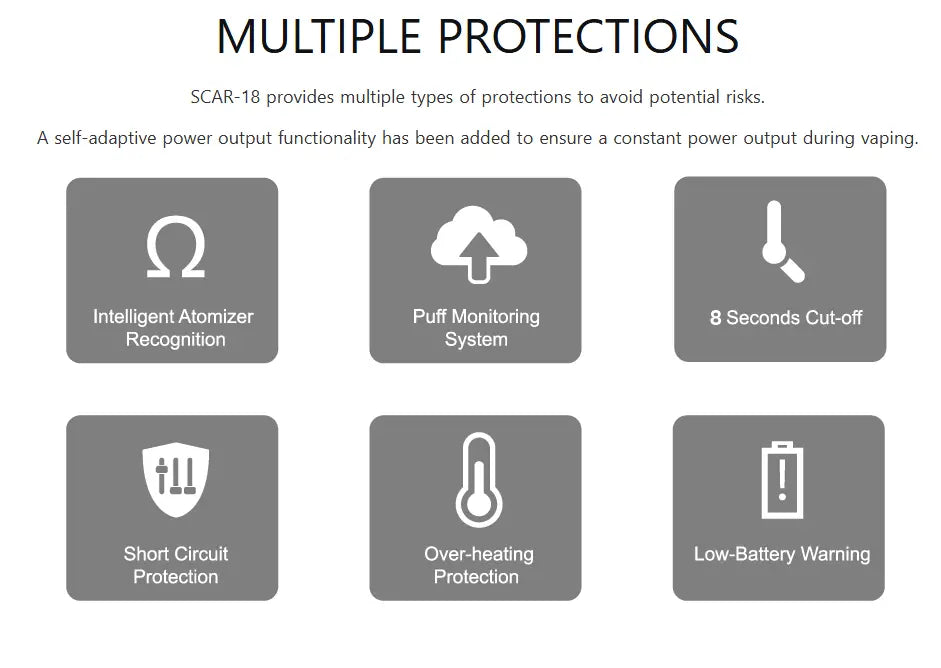 Smok Scar 18 Vape Kit | With TFV9 Tank| ONLY £29.95 | bearsvapes.co.uk