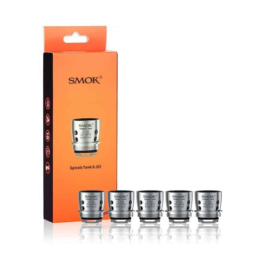 Smok Spirals Replacement Coils 5pk | Now ONLY £7.95 | bearsvapes.co.uk