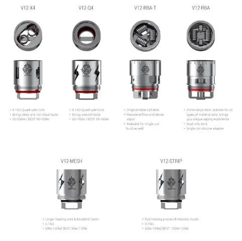 Smok TFV12 Cloud Beast King Coils 3pk | bearsvapes.co.uk