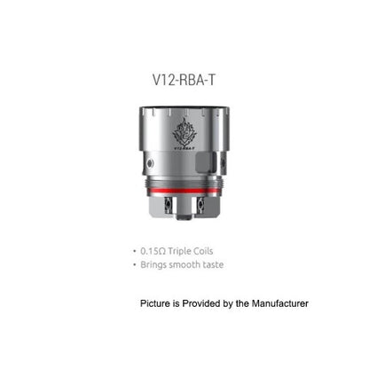 Smok TFV 12 RBA-T | Triple Coil RBA | bearsvapes.co.uk