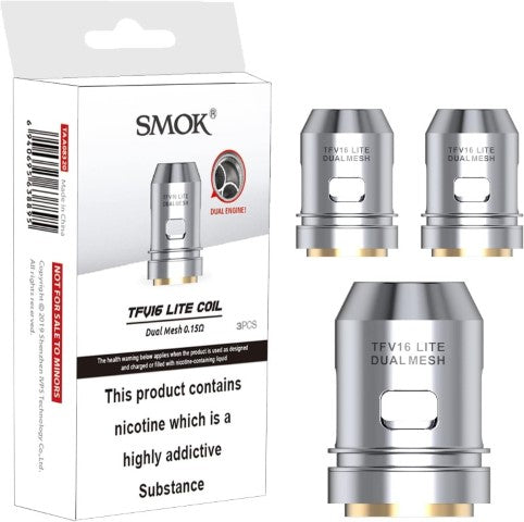 Smok TFV16 Lite Replacement Coils | 3pk ONLY £7.95 | bearsvapes.co.uk