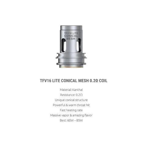 Smok TFV16 Lite Replacement Coils | 3pk ONLY £7.95 | bearsvapes.co.uk