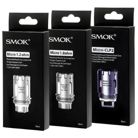 Smok TFV 4 Micro Replacement Coils 5pk | ONLY £4.95 | bearsvapes.co.uk