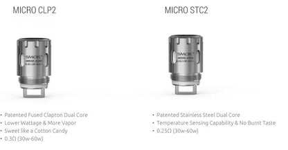 Smok TFV 4 Micro Replacement Coils 5pk | ONLY £4.95 | bearsvapes.co.uk