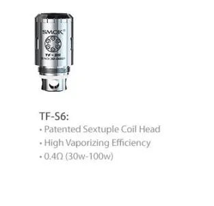 Smok TFV4 Replacement Coils 5 Pack FROM £4.95 | bearsvapes.co.uk