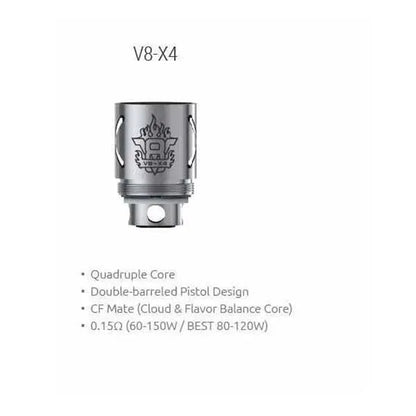 Smok TFV8 Cloud Beast Replacement Coils 3pk | bearsvapes.co.uk