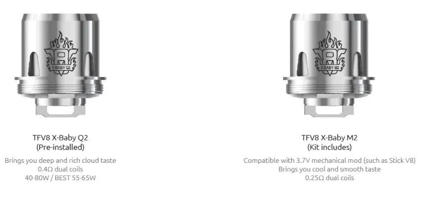 Smok TFV8 X-Baby Sub-Ohm Vape Tank | bearsvapes.co.uk