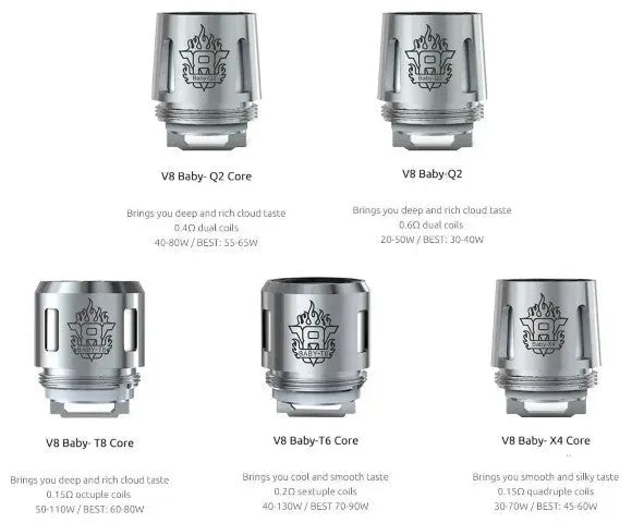 Smok TFV9 Sub-ohm Vape Tank | 2ml | NOW ONLY £14.95 | bearsvapes.co.uk