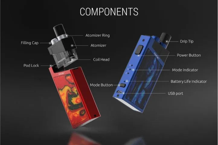 Smok Trinity Alpha Pod Vape Kit | FREE Pod & Coils | bearsvapes.co.uk