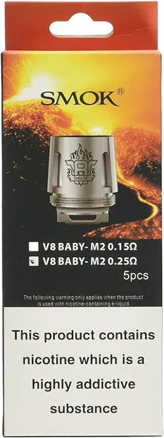 Smok V8 Baby Replacement Coils 5pk | bearsvapes.co.uk