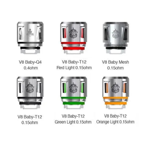 Smok V8 Baby Replacement Coils 5pk | bearsvapes.co.uk