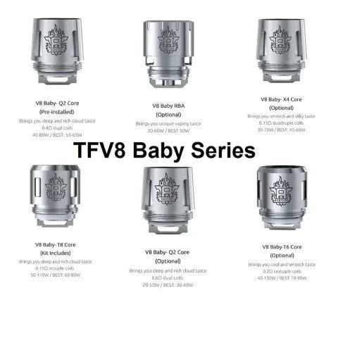 Smok V8 Baby Replacement Coils 5pk | bearsvapes.co.uk