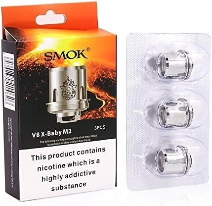 Smok V8 X-Baby Replacement Coils 3pk | ONLY £7.95 | bearsvapes.co.uk
