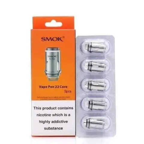 Smok Vape Pen 22 Replacement Coils 5pk | ONLY £6.95 | bearsvapes.co.uk