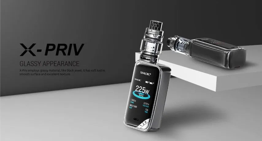 Smok X Priv Vape Kit 2 Free Golisi 18650 Batteries | bearsvapes.co.uk